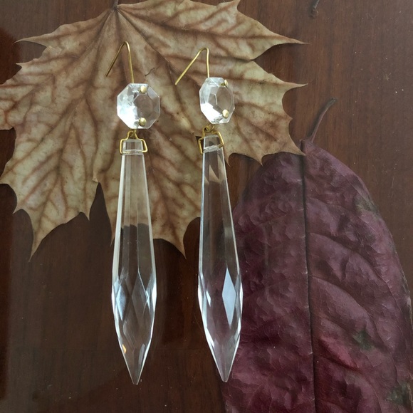 Vintage Jewelry - Chandelier long dangle earrings